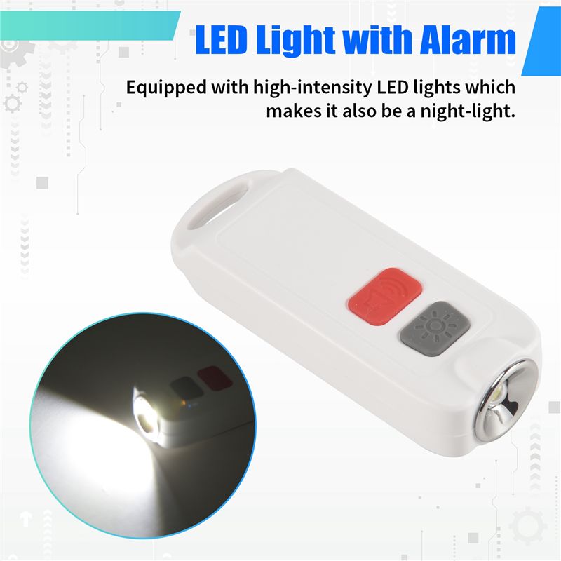 جهاز إنذار شخصي، جهاز إنذار لل - مراجعة Personal Alarm Keychain وسعره