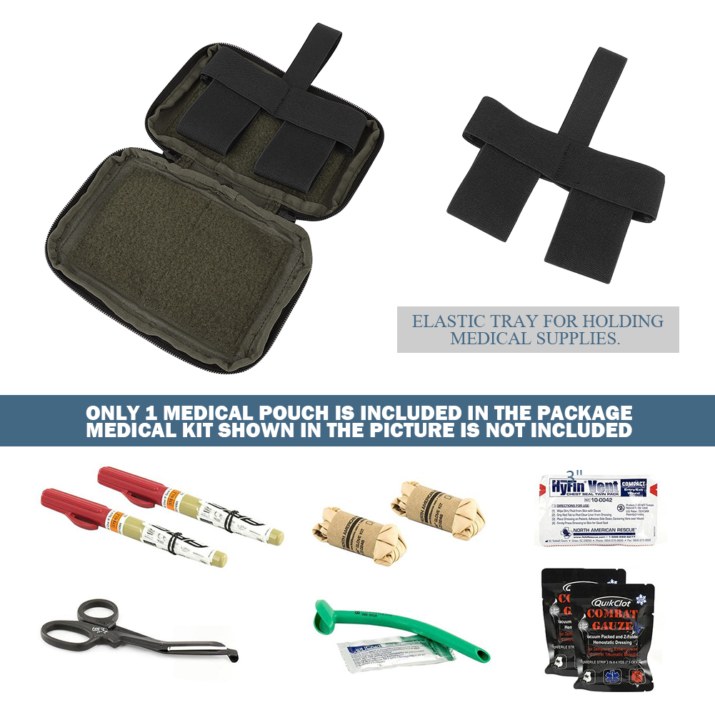 حقيبة طبية تكتيكية من كريديكس، - مراجعة First Aid Bag Kit وسعره