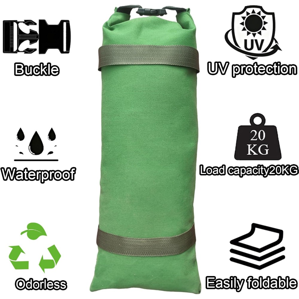 عبوة من 4 أكياس رملية سميكة مص - مراجعة Flood Barrier Bag وسعره