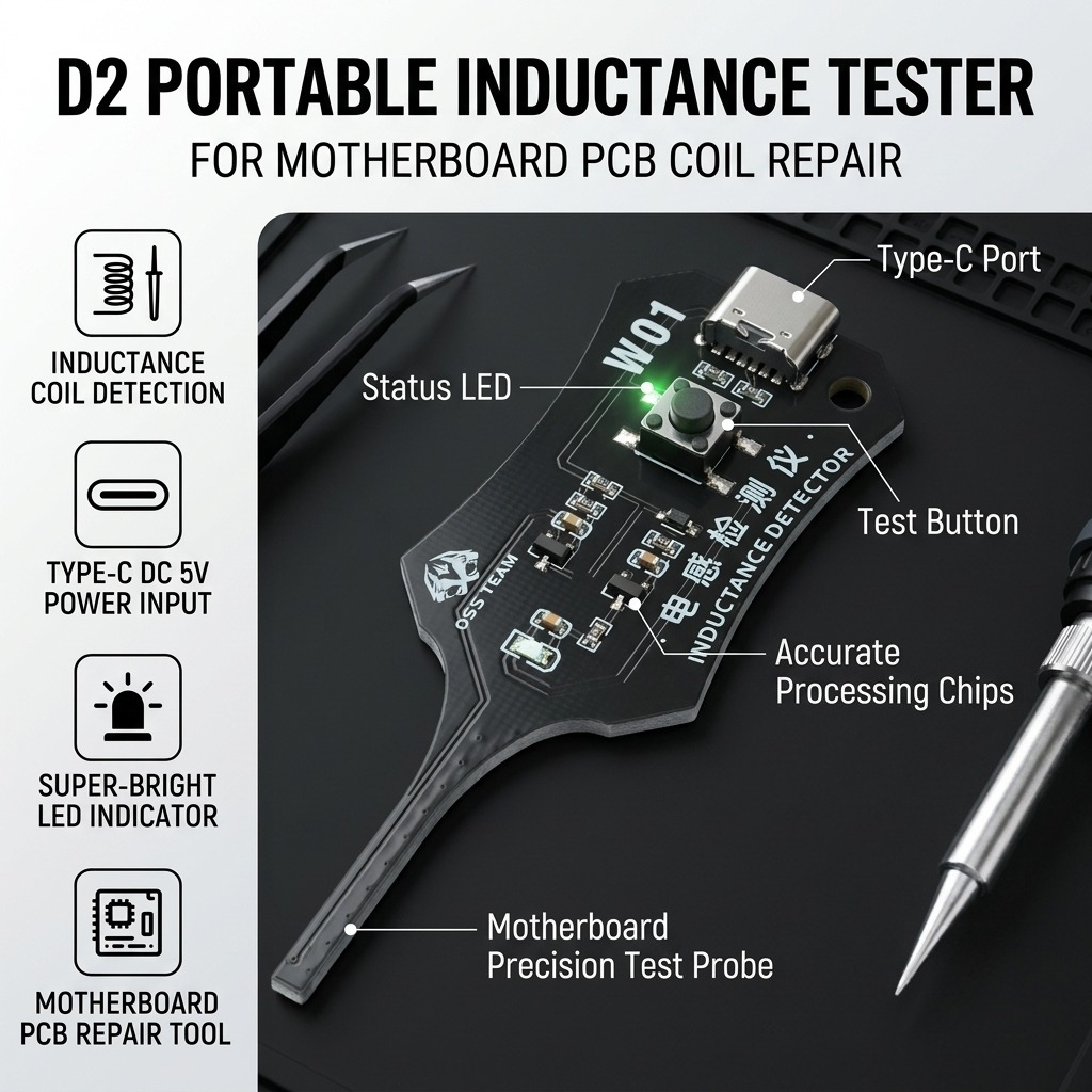جهاز اختبار المكثفات D2 من الن - مراجعة Co Detector Plug وسعره