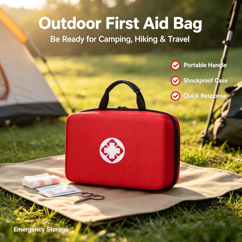 حقيبة إسعافات أولية محمولة ذات - مراجعة First Aid Bag Kit وسعره